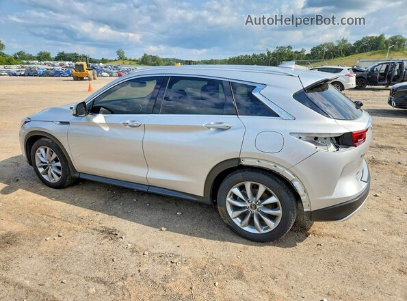 3PCAJ5CB1MF106363 2021 INFINITI QX50 Silver Задня ліва чверть