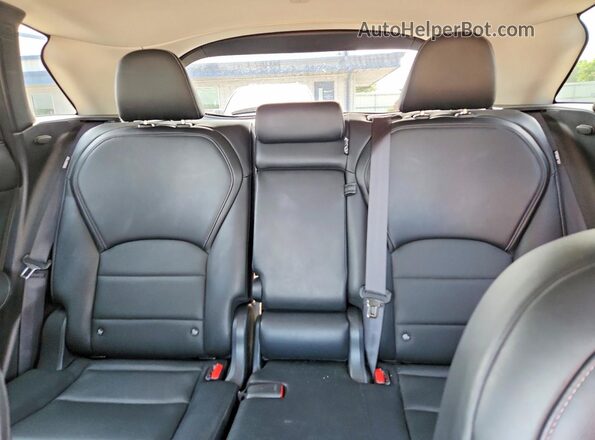 3PCAJ5CB1MF106363 2021 INFINITI QX50 Silver Вид задніх сидінь