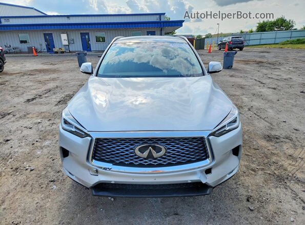 3PCAJ5CB1MF106363 2021 INFINITI QX50 Silver Вид спереду