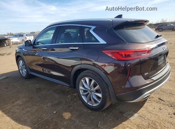 3PCAJ5CB2MF107571 2021 INFINITI QX50 Brown Tył lewy