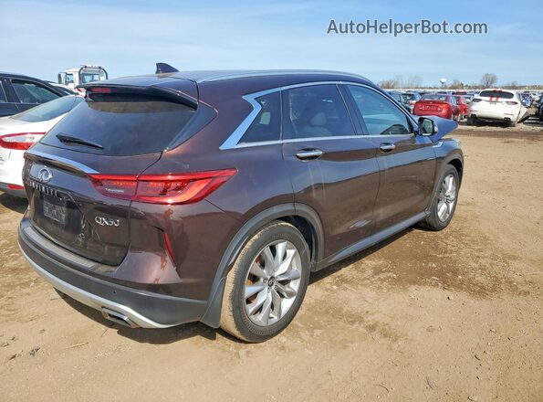 3PCAJ5CB2MF107571 2021 INFINITI QX50 Brown Tył prawy