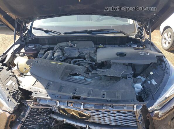 3PCAJ5CB2MF107571 2021 INFINITI QX50 Brown Widok wnętrza z tyłu