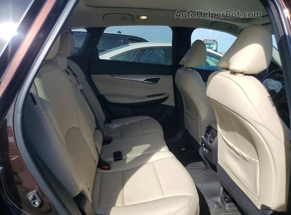 3PCAJ5CB2MF107571 2021 INFINITI QX50 Brown Widok tylnych siedzeń