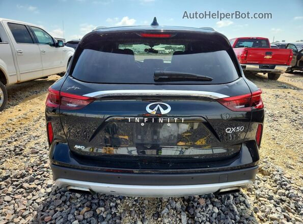 3PCAJ5CB5MF102350 2021 INFINITI QX50 Black უკანა ხედი