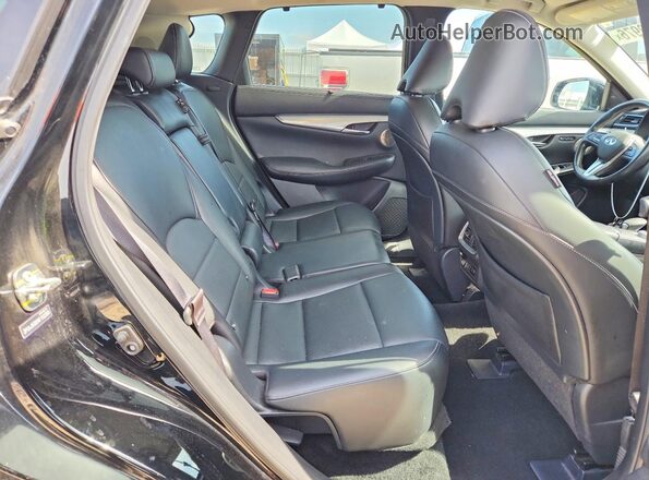 3PCAJ5CB5MF102350 2021 INFINITI QX50 Black უკანა სალონის ხედი