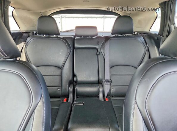 3PCAJ5CB5MF102350 2021 INFINITI QX50 Black უკანა სავარძლების ხედი
