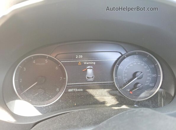 3PCAJ5CB6MF106438 2021 INFINITI QX50 Gray Vista del cuadro de instrumentos