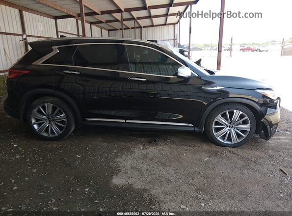 3PCAJ5CB6MF113731 2021 INFINITI QX50 Черный Панорамный вид салона 360°
