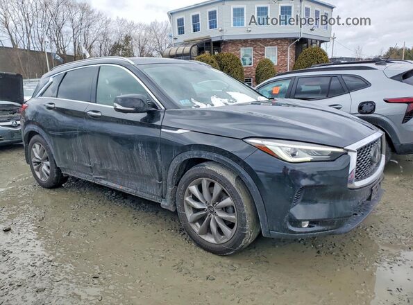 3PCAJ5CB8MF102374 2021 INFINITI QX50 Black Delantero derecho