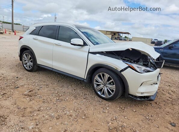 3PCAJ5EA1NF116770 2022 INFINITI QX50 White Առջևի աջ