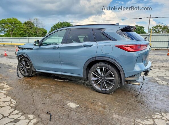 3PCAJ5FA2PF111420 2023 INFINITI QX50 Blue Trasero izquierdo