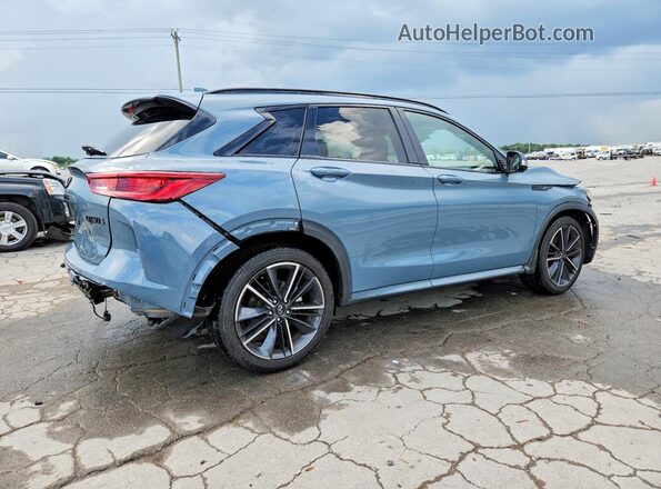 3PCAJ5FA2PF111420 2023 INFINITI QX50 Blue Trasero derecho