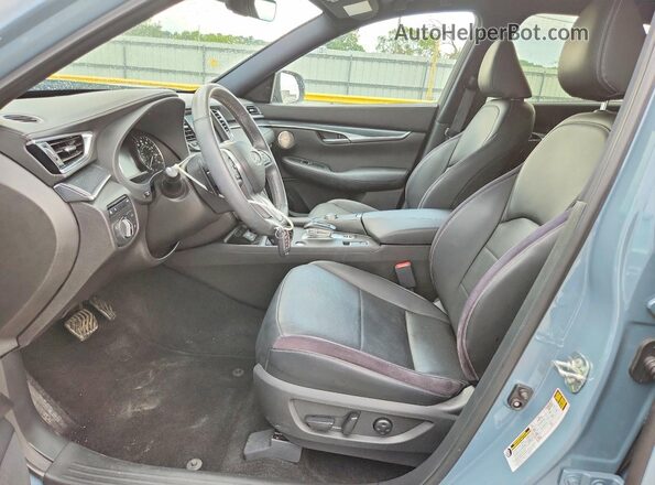 3PCAJ5FA2PF111420 2023 INFINITI QX50 Blue Vista interior delantera