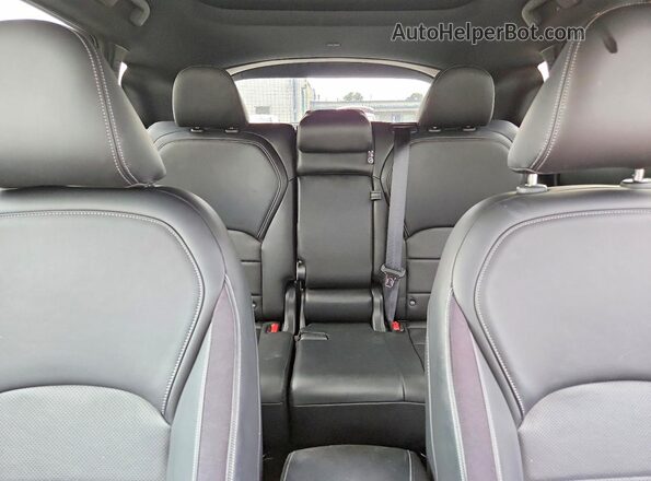 3PCAJ5FA2PF111420 2023 INFINITI QX50 Blue Vista de los asientos traseros