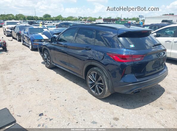 3PCAJ5FAXRF112771 2024 INFINITI QX50 Dark Blue Հետևի ձախ