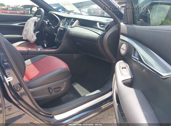 3PCAJ5FAXRF112771 2024 INFINITI QX50 Dark Blue Սալոնի դիմացի տեսք