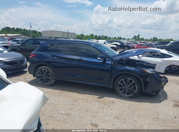 3PCAJ5FAXRF112771 2024 INFINITI QX50 Dark Blue Սալոնի 360 աստիճան տեսք