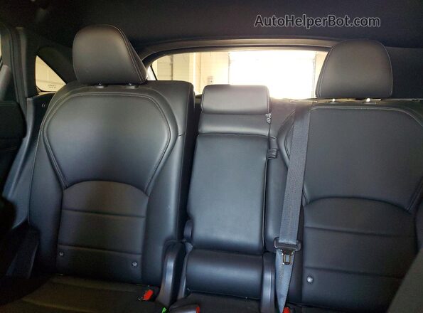 3PCAJ5J35NF102782 2022 INFINITI QX55 Black Rear seats view