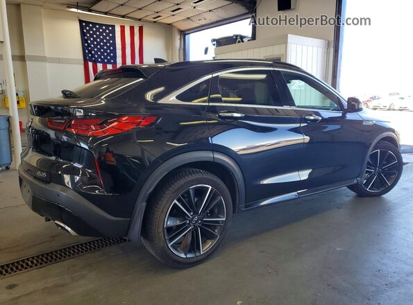 3PCAJ5J35NF102782 2022 INFINITI QX55 Black Rear right