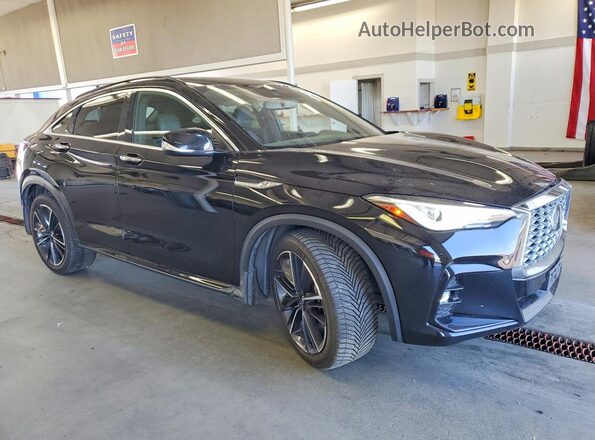 3PCAJ5J35NF102782 2022 INFINITI QX55 Black Front right