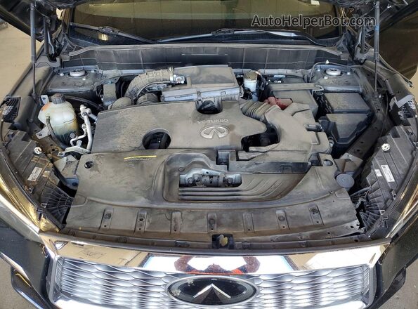 3PCAJ5J35NF102782 2022 INFINITI QX55 Black Engine compartment view