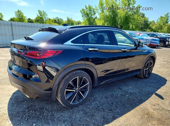 3PCAJ5J36NF105738 2022 INFINITI QX55 Черный Задняя правая четверть