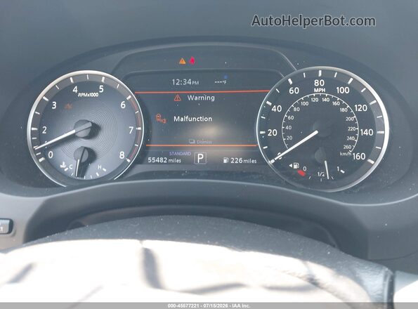 3PCAJ5J39NF111694 2022 INFINITI QX55 Синий Вид задних сидений