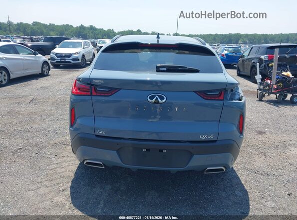 3PCAJ5J39NF111694 2022 INFINITI QX55 Синий 