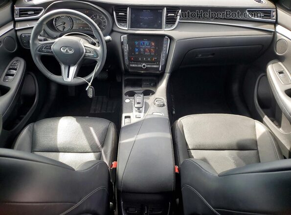 3PCAJ5JR0RF108760 2024 INFINITI QX55 Black Dashboard view