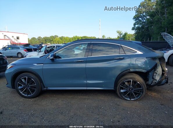 3PCAJ5JR2RF109926 2024 INFINITI QX55 Gray Widok wnętrza 360 stopni
