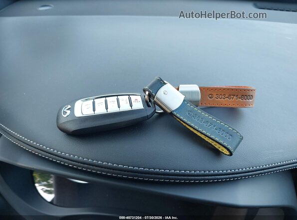 3PCAJ5JR2RF109926 2024 INFINITI QX55 Gray Widok deski rozdzielczej