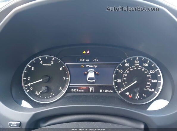 3PCAJ5JR2RF109926 2024 INFINITI QX55 Gray Widok tylnych siedzeń