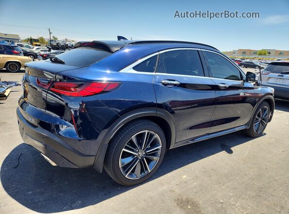3PCAJ5JR2SF106126 2025 INFINITI QX55 Синий Задняя правая четверть