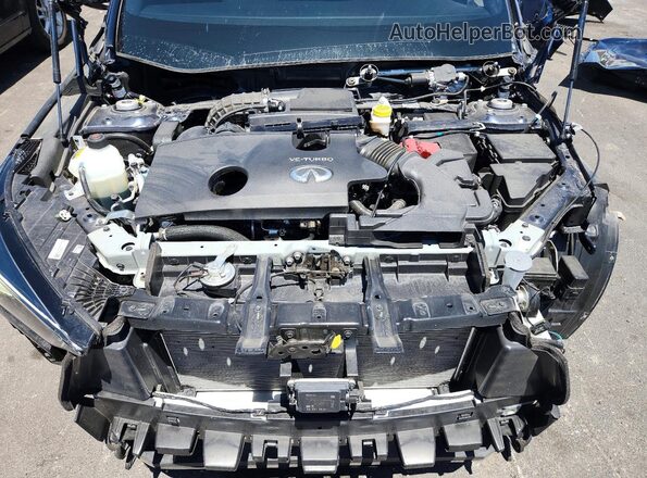 3PCAJ5JR2SF106126 2025 INFINITI QX55 Синий Вид задней части салона