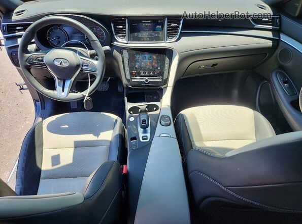 3PCAJ5JR2SF106126 2025 INFINITI QX55 Синий Вид панели приборов