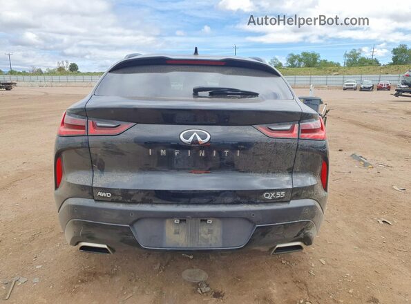 3PCAJ5JR9RF108885 2024 INFINITI QX55 Black Widok z tyłu