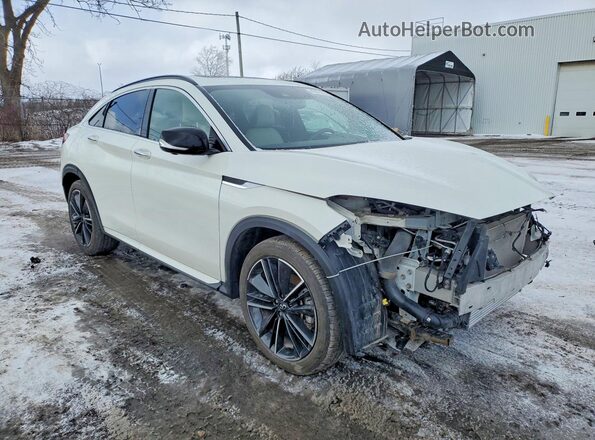 3PCAJ5K32NF101832 2022 INFINITI QX55 Cream Delantero derecho