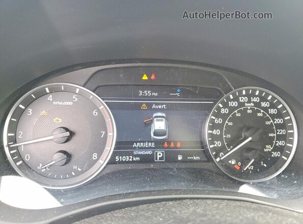3PCAJ5K32NF101832 2022 INFINITI QX55 Cream Vista del cuadro de instrumentos