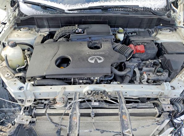 3PCAJ5K32NF101832 2022 INFINITI QX55 Cream Vista interior trasera