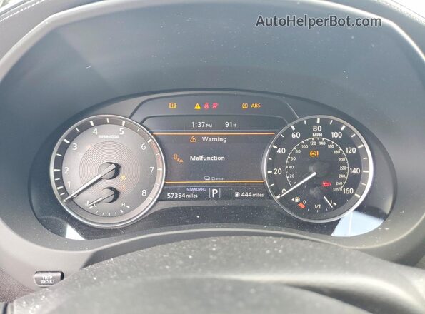 3PCAJ5K34NF113996 2022 INFINITI QX55 Black Widok zestawu wskaźników