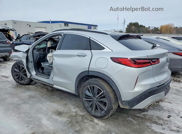 3PCAJ5K35NF105485 2022 INFINITI QX55 Серебряный Задняя левая четверть
