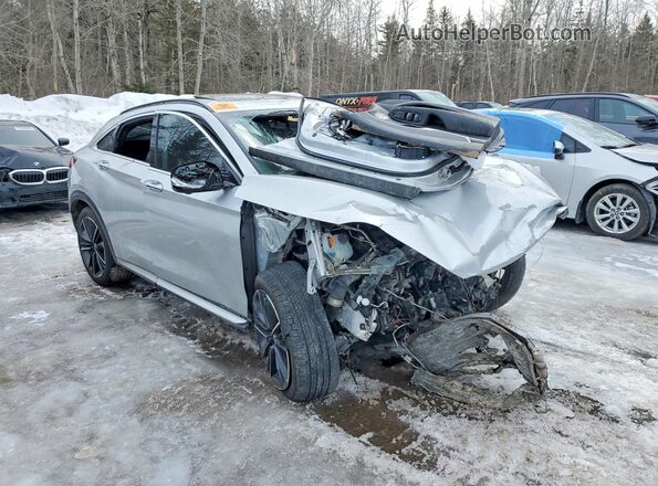 3PCAJ5K35NF105485 2022 INFINITI QX55 Серебряный Передняя правая четверть