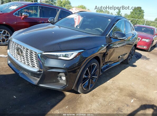 3PCAJ5K3XNF106891 2022 INFINITI QX55 Black Przód lewy
