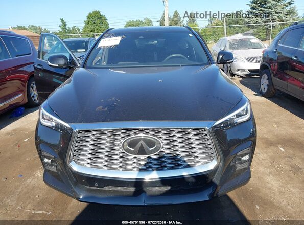 3PCAJ5K3XNF106891 2022 INFINITI QX55 Black Widok zestawu wskaźników