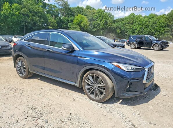 3PCAJ5KR1PF101635 2023 INFINITI QX55 Black Առջևի աջ