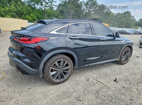 3PCAJ5L32NF102378 2022 INFINITI QX55 Black Tył prawy