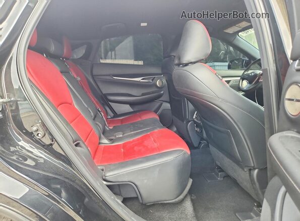 3PCAJ5L32NF102378 2022 INFINITI QX55 Black Widok wnętrza z tyłu