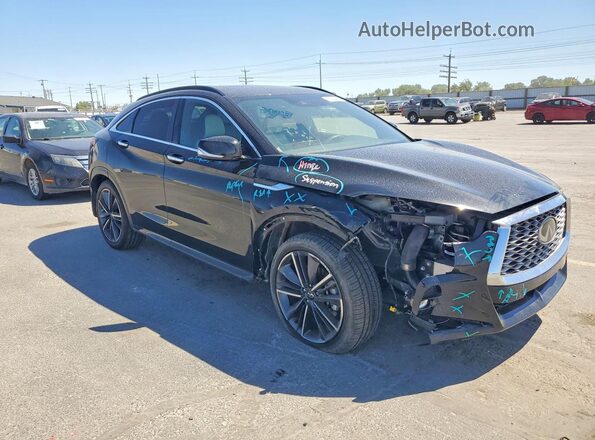 3PCAJ5LR1PF112231 2023 INFINITI QX55 Black წინა მარჯვენა
