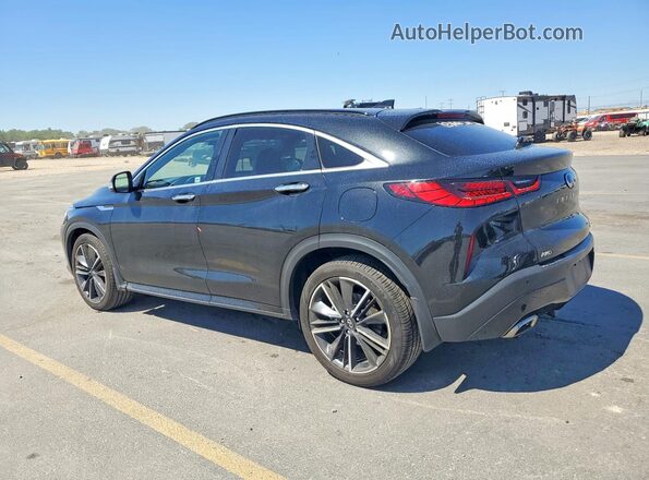 3PCAJ5LR1PF112231 2023 INFINITI QX55 Black უკანა მარცხენა