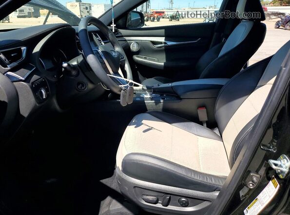 3PCAJ5LR1PF112231 2023 INFINITI QX55 Black წინა სალონის ხედი